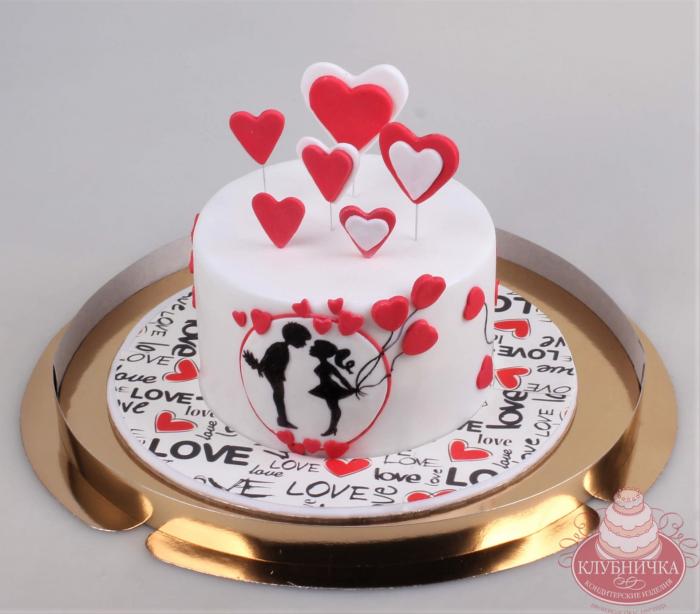 Торт на заказ "Влюбленность" 1900руб/кг