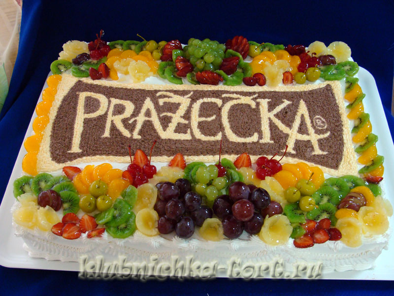 Корпоративный торт "Пражечка" 1600 руб/кг