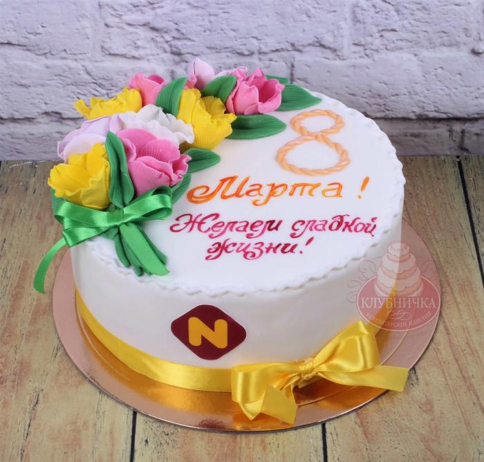 Торт на заказ "Сладкий цветок" 1800руб/кг