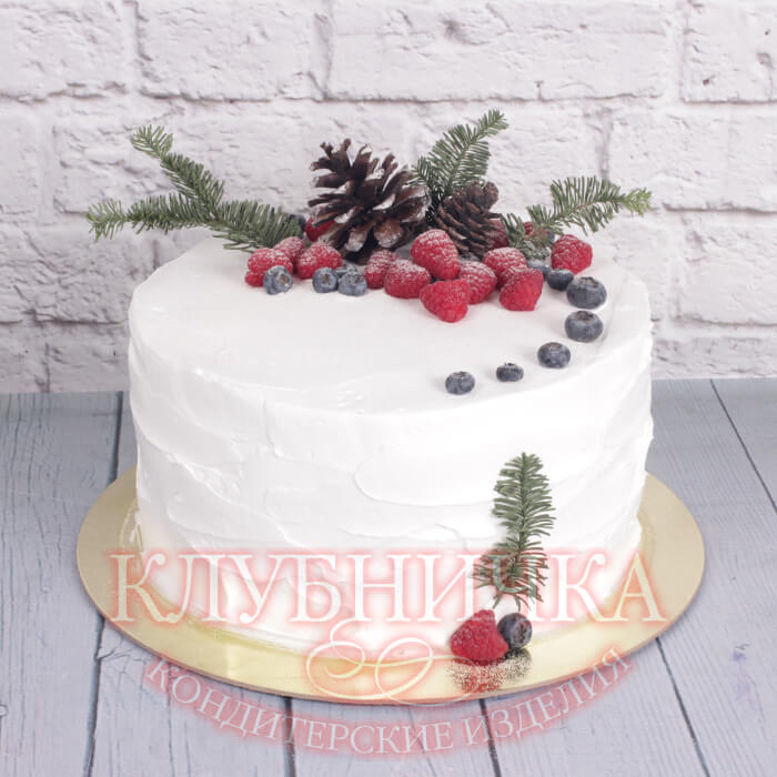 Новогодний торт "Очарование зимы" 1900руб/кг