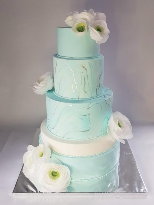 Свадебный торт "Небесный"