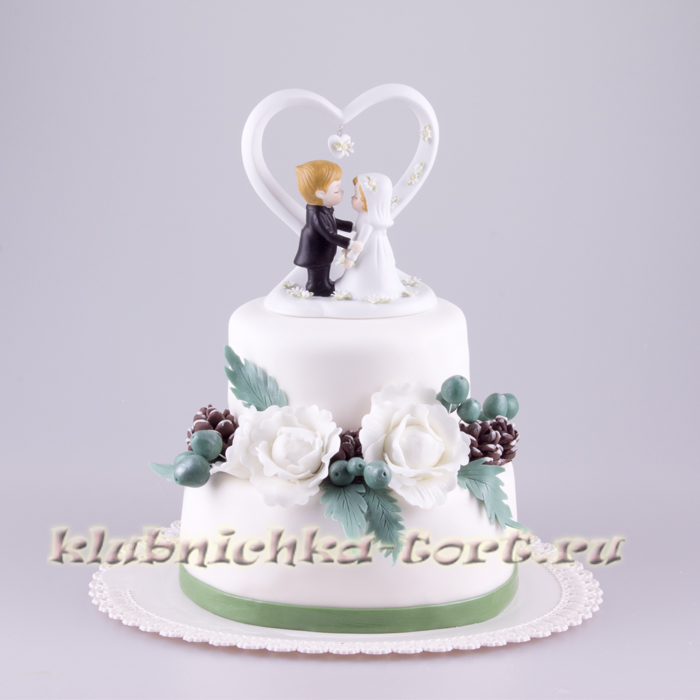 Свадебный торт "Полнолуние" 1595руб/кг
