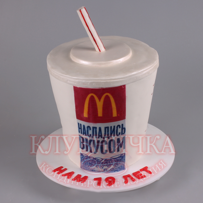 Торт "Макдоналдс Кола" 1800 р/кг