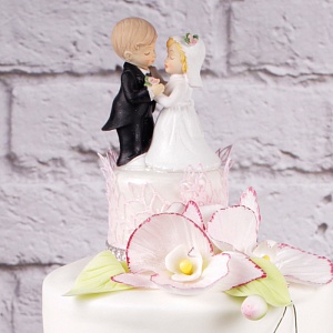 Свадебный торт "Свадьба пупсиков" 