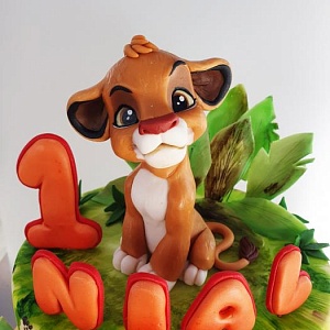 Детский торт "львенок Симба"
