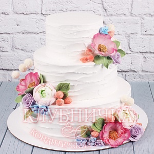 Свадебный торт "Счастливая свадьба"
